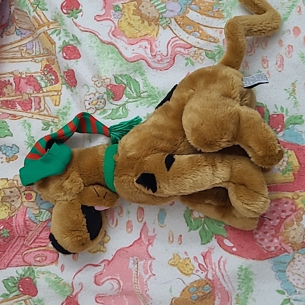 Vintage Scooby Doo Christmas Plush